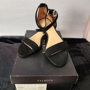 Talbots Elegant Black Sandals for Women